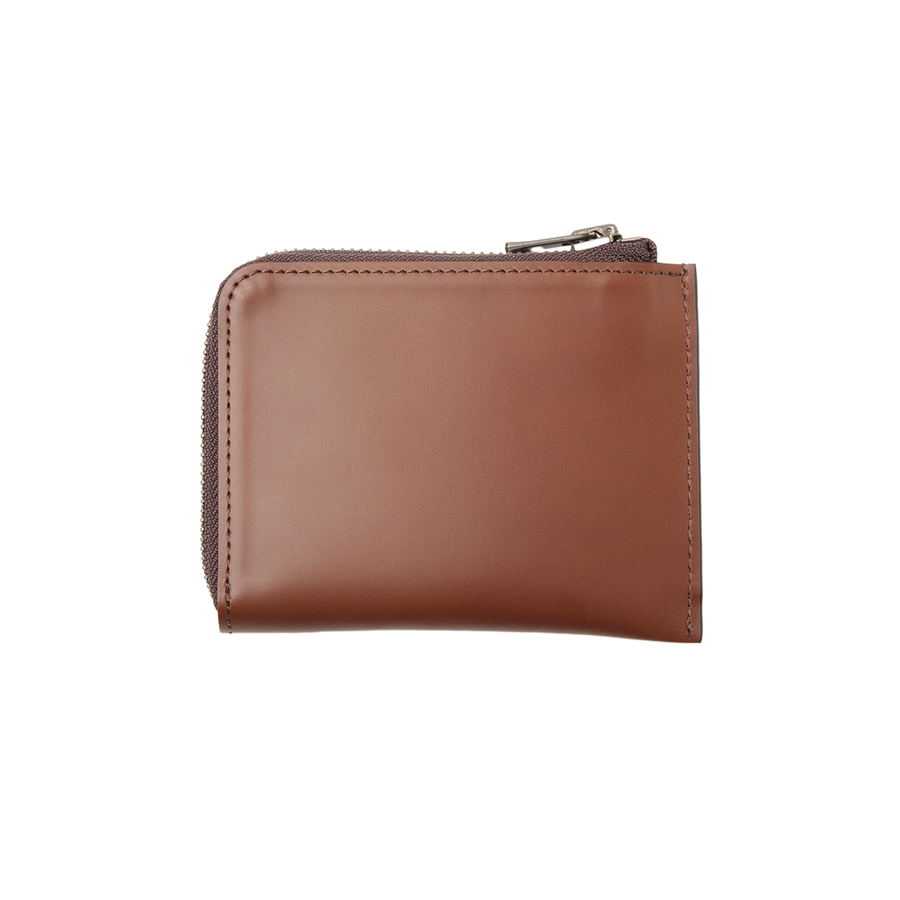 Needles Coin Case Steer Leather Brown