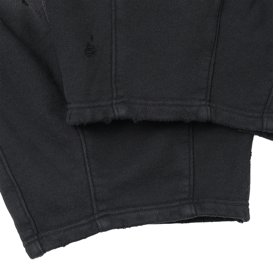 Needles Deconstructed H.D. Sweat Pant Cotton French Terry Black
