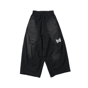Needles Deconstructed H.D. Sweat Pant Cotton French Terry Black