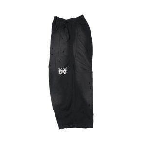 Needles Deconstructed H.D. Sweat Pant Cotton French Terry Black