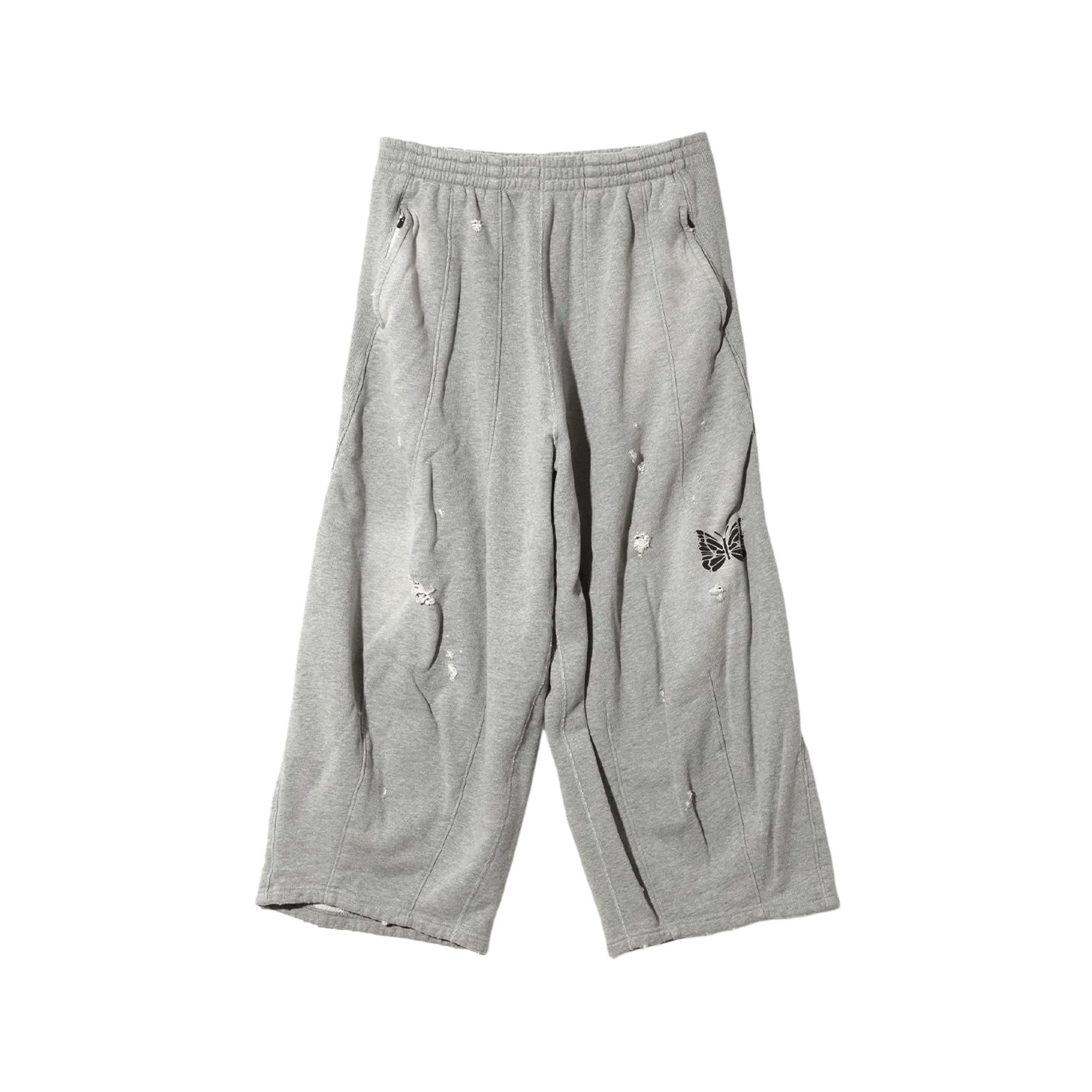 Needles Deconstructed H.D. Sweat Pant Cotton French Terry H.Grey
