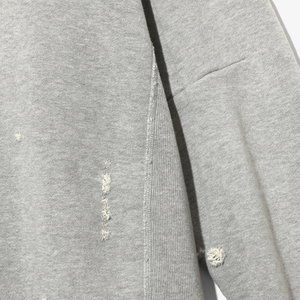 Needles Deconstructed Sweat Shirt Cotton French Terry H.Grey