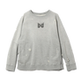Needles Deconstructed Sweat Shirt Cotton French Terry H.Grey