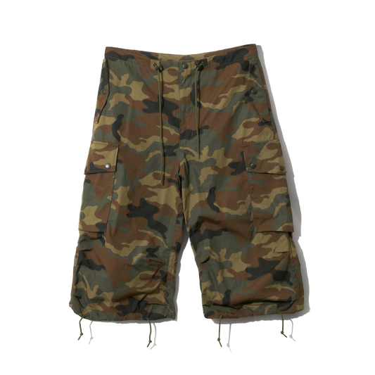 Needles Field Short Cotton Ripstop Woodland
