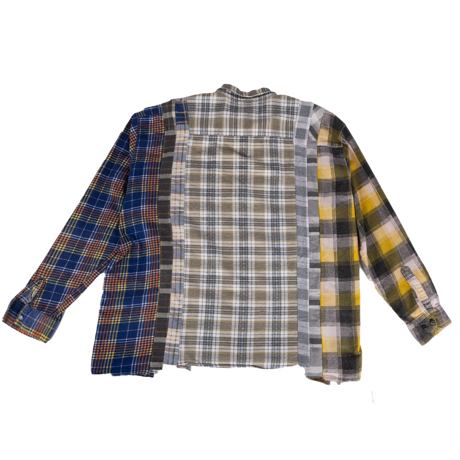 Needles Flannel 7 Cuts Wide Shirt #QV396-1 One Size