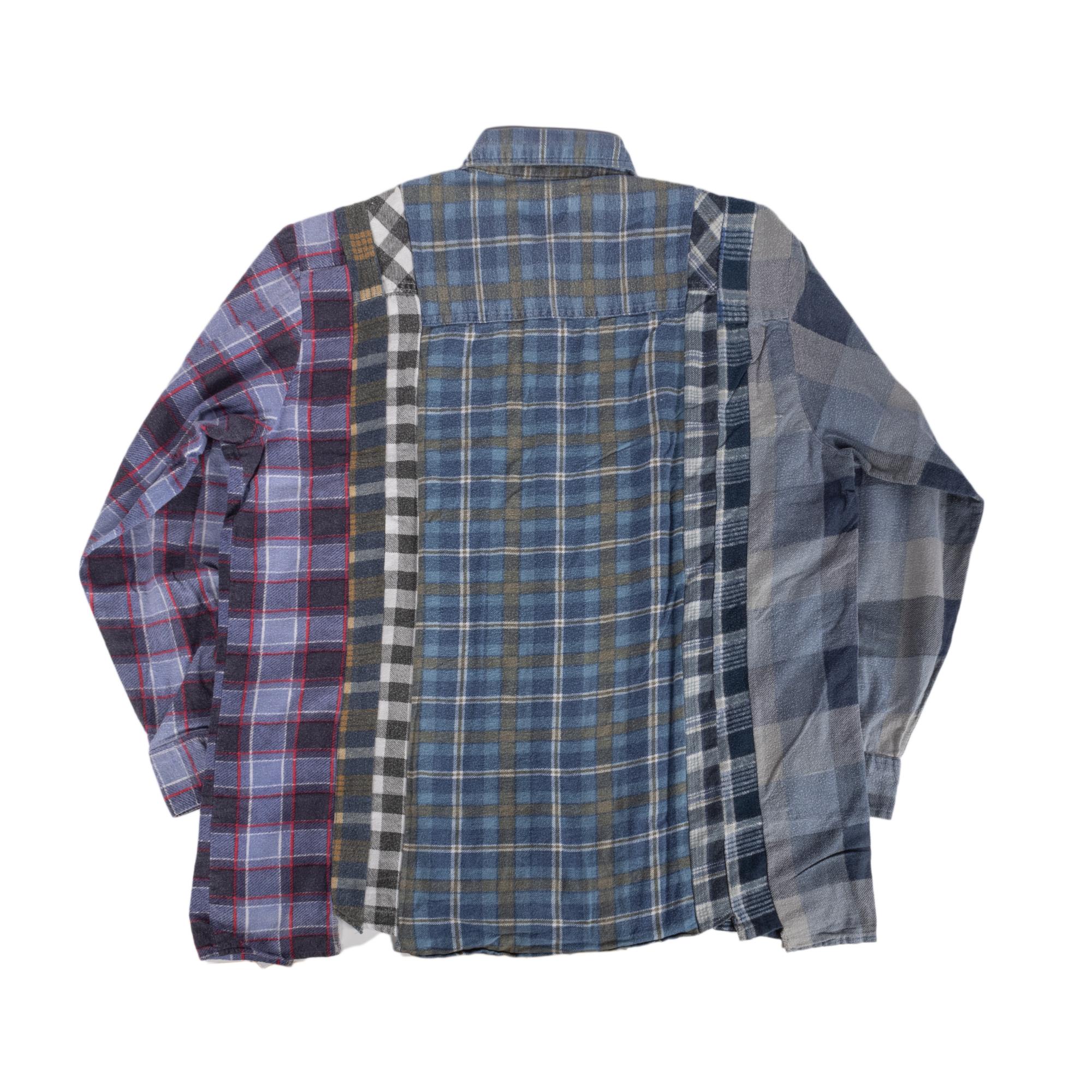 Needles Flannel Shirt 7 Cuts Shirt #SX480 Large