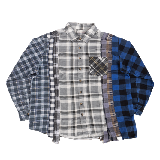Needles Flannel Shirt 7 Cuts Shirt #SX480 X-Large