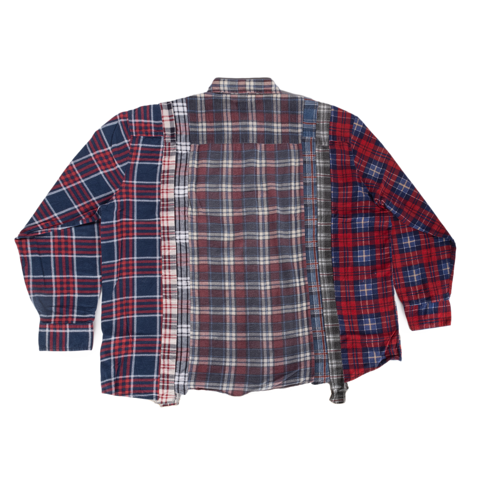 Needles Flannel Shirt 7 Cuts Wide Shirt #SX481 One Size