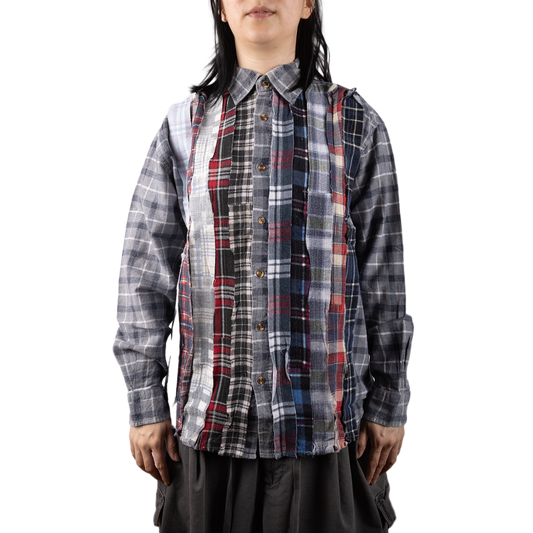 Needles Flannel Shirt Ribbon Shirt #3 Small