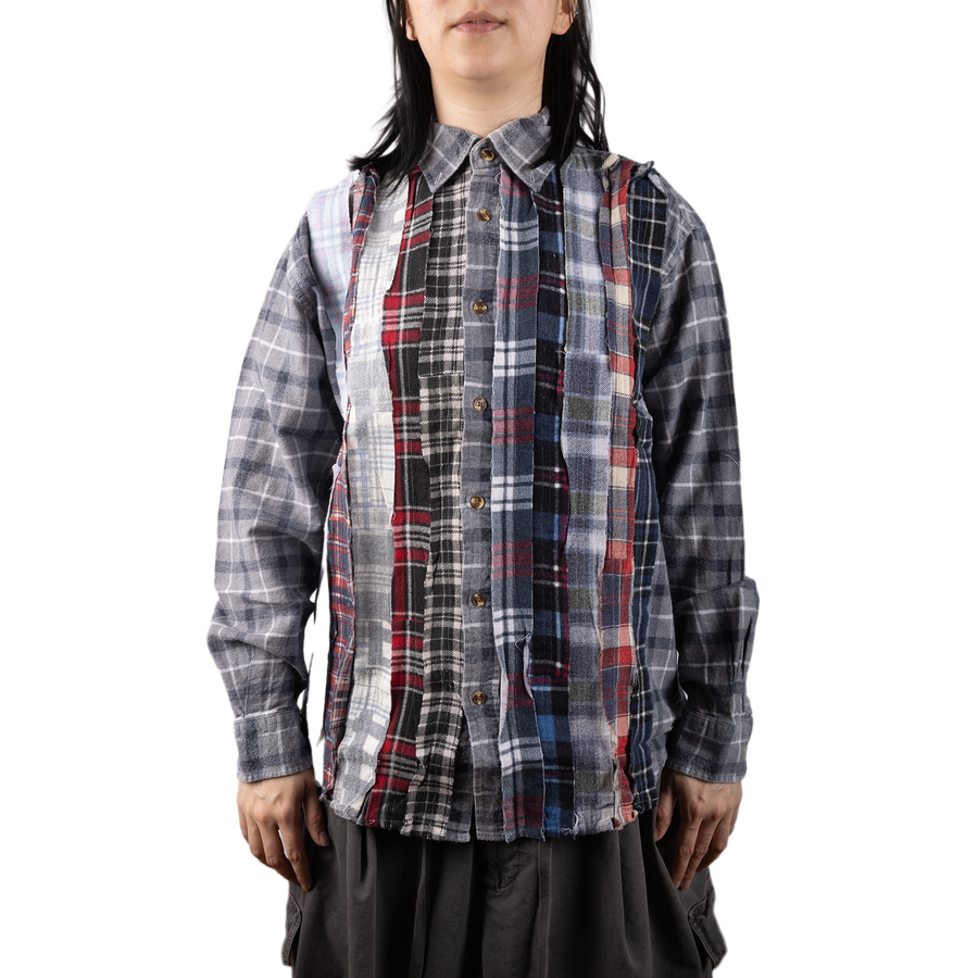 Needles Flannel Shirt Ribbon Shirt #3 Small
