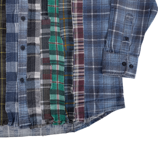 Needles Flannel Shirt Ribbon Shirt #SX482 Medium