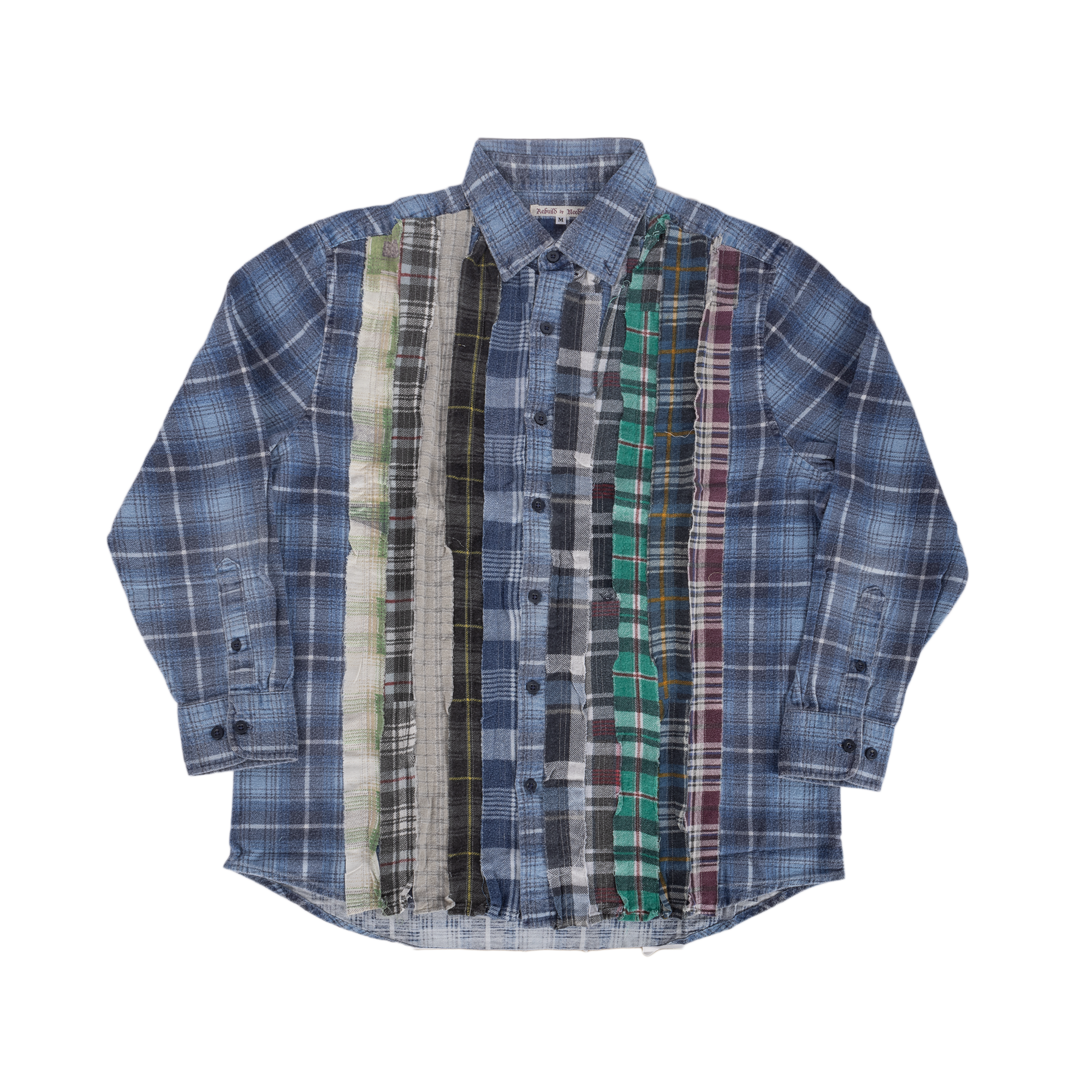 Needles Flannel Shirt Ribbon Shirt #SX482 Medium