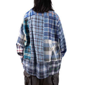 Needles Flannel Shirt Straight Hem Shirt #1-D X-Large