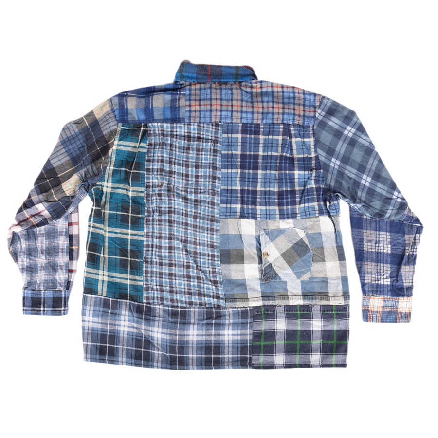 Needles Flannel Shirt Straight Hem Shirt #1-D X-Large