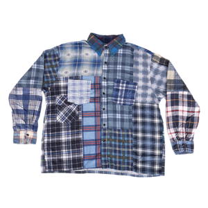 Needles Flannel Shirt Straight Hem Shirt #1-D X-Large