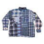 Needles Flannel Shirt Straight Hem Shirt #1-D X-Large