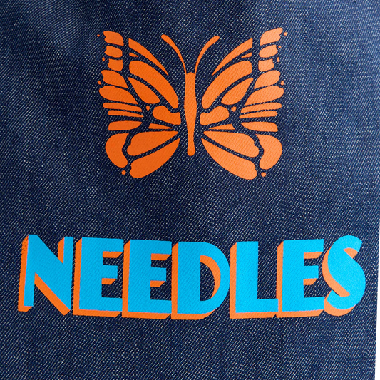 Needles Grocery Bag Small Indigo