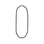 Needles Necklace Black Onyx Black