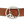 Needles Peace Buckle Belt Steer Leather Brown