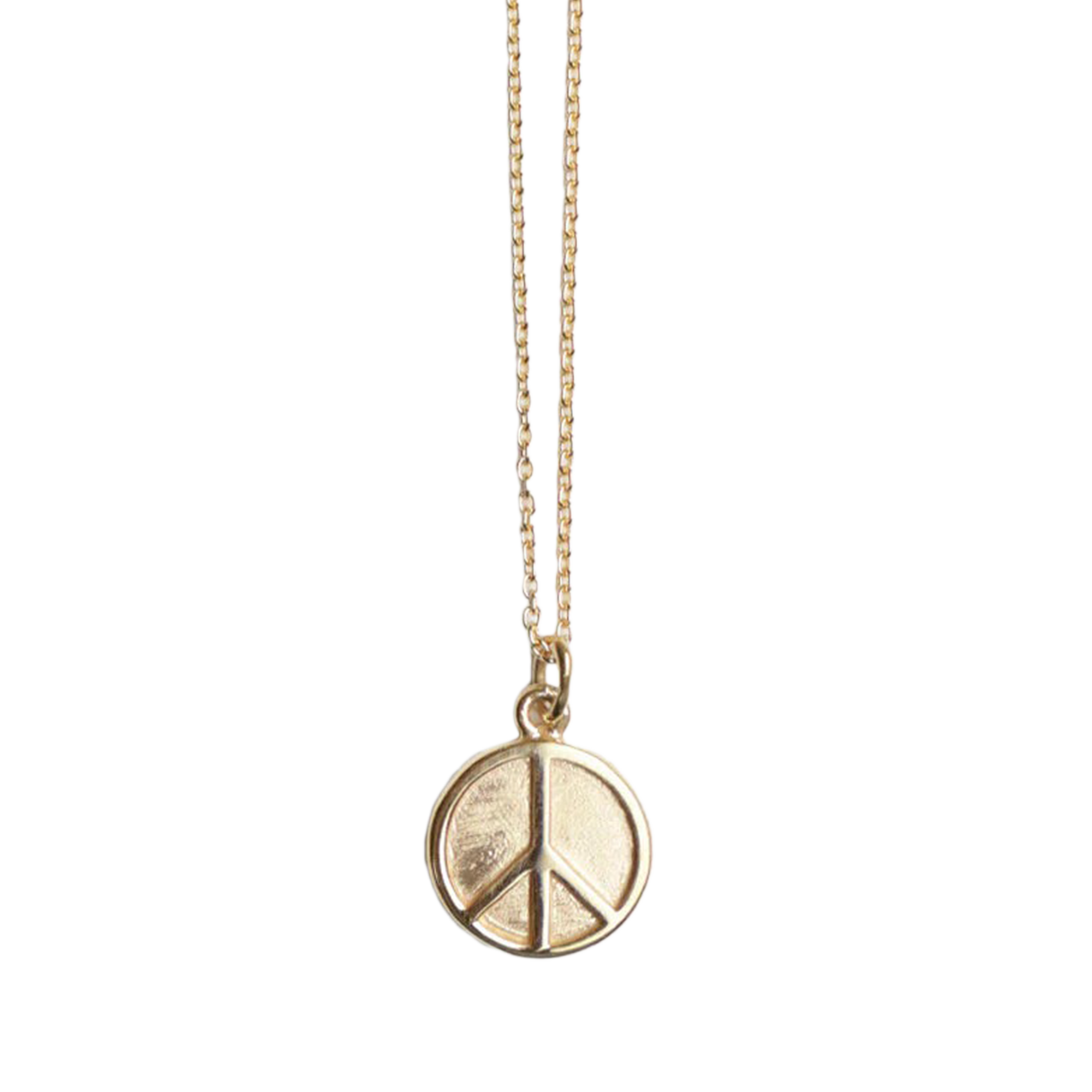 Needles Pendant Gold Plate Peace