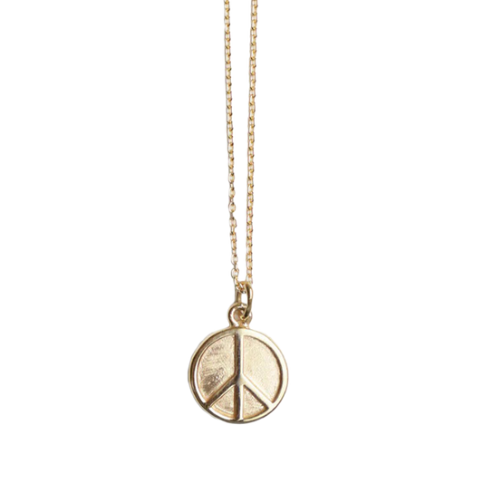 Needles Pendant Gold Plate Peace