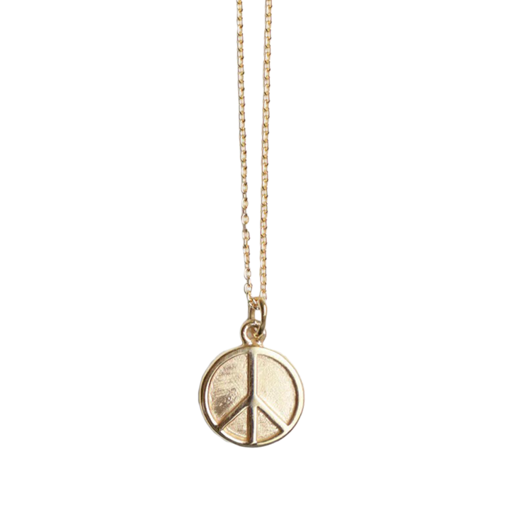 Needles Pendant Gold Plate Peace