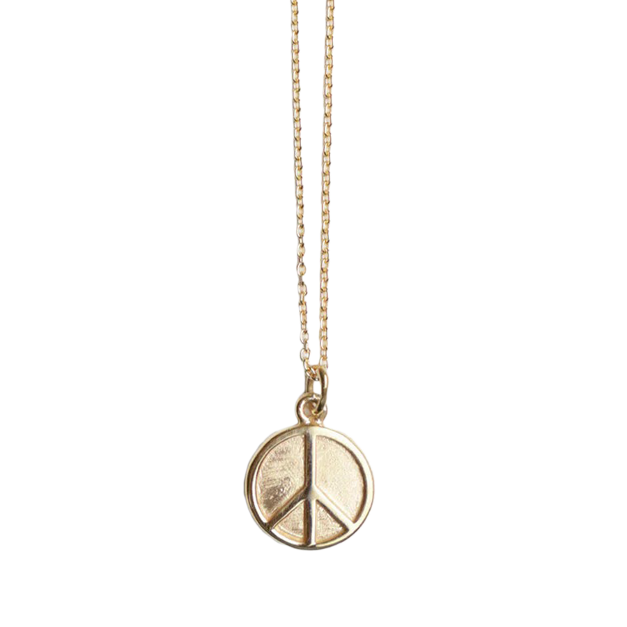 Needles Pendant Gold Plate Peace