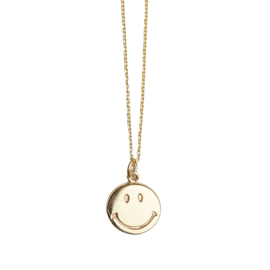 Needles Pendant Gold Plate Smile