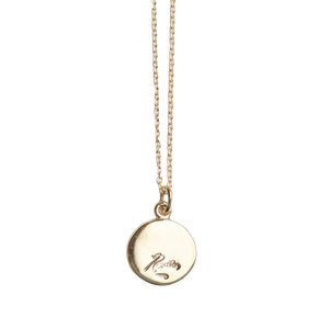 Needles Pendant Gold Plate Smile