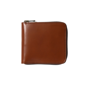 Needles Single Wallet Steer Leather Brown