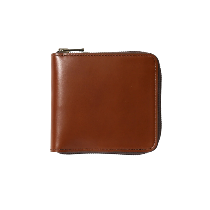 Needles Single Wallet Steer Leather Brown