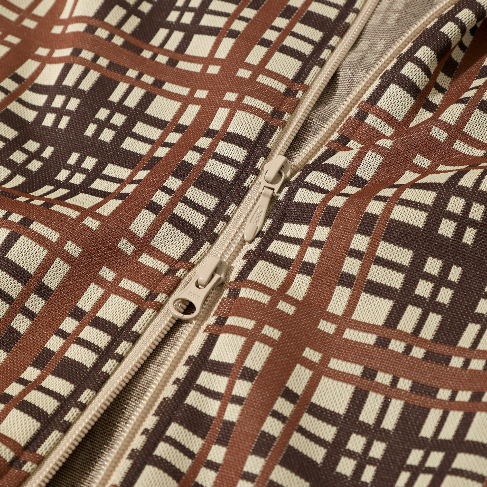 Needles Track Jacket Poly Jacquard Plaid