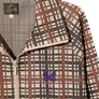 Needles Track Jacket Poly Jacquard Plaid