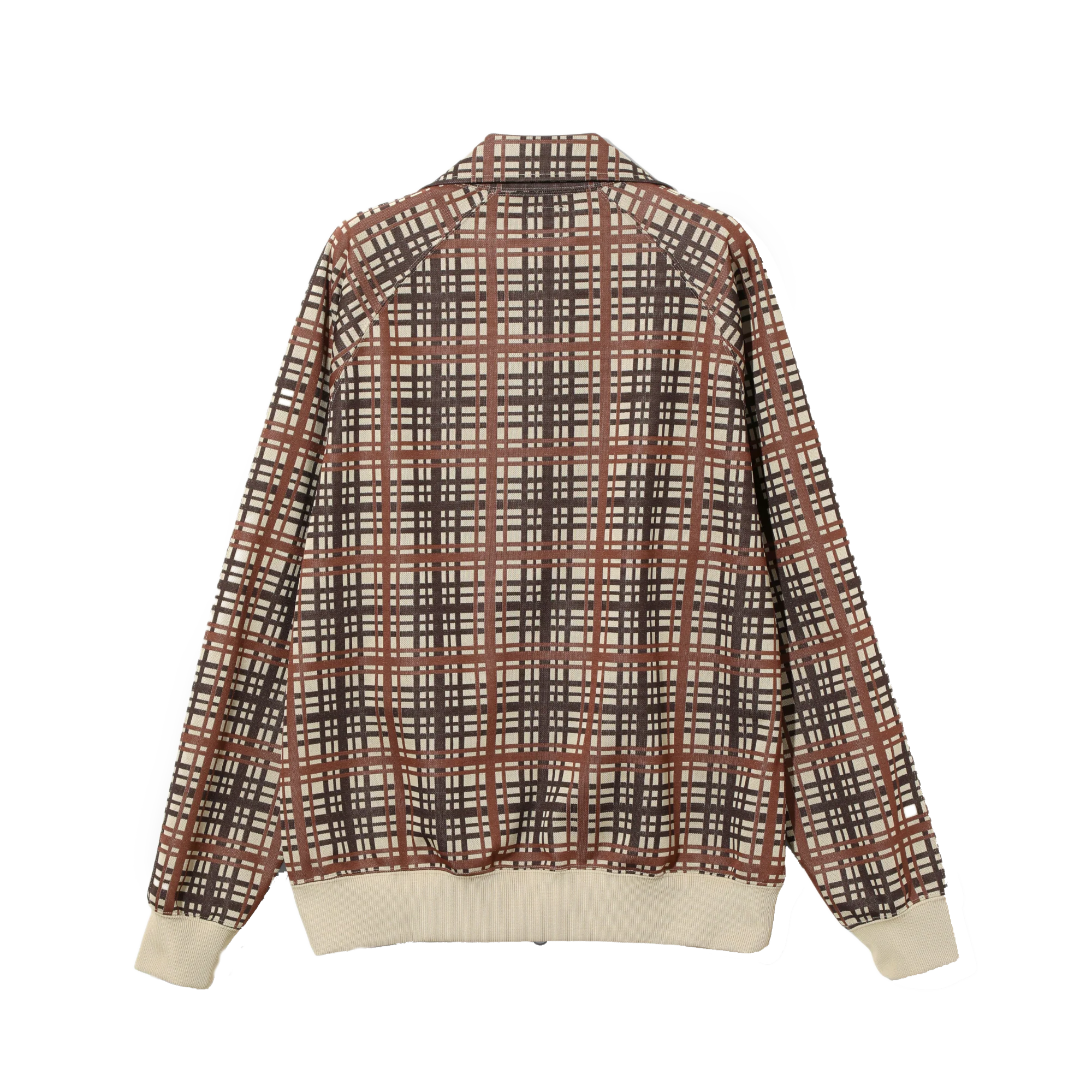 Needles Track Jacket Poly Jacquard Plaid