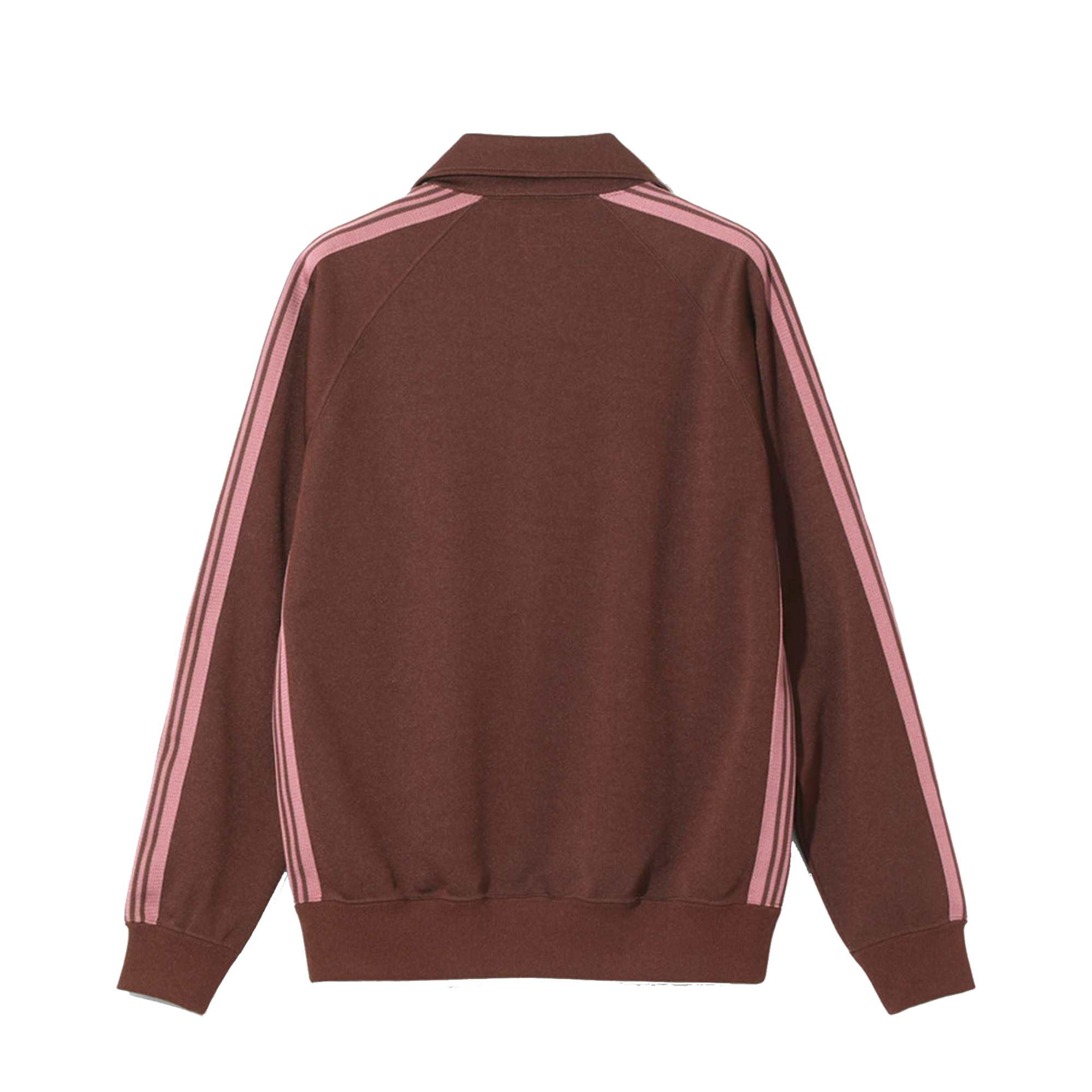 Needles Track Jacket Poly Smooth Brown