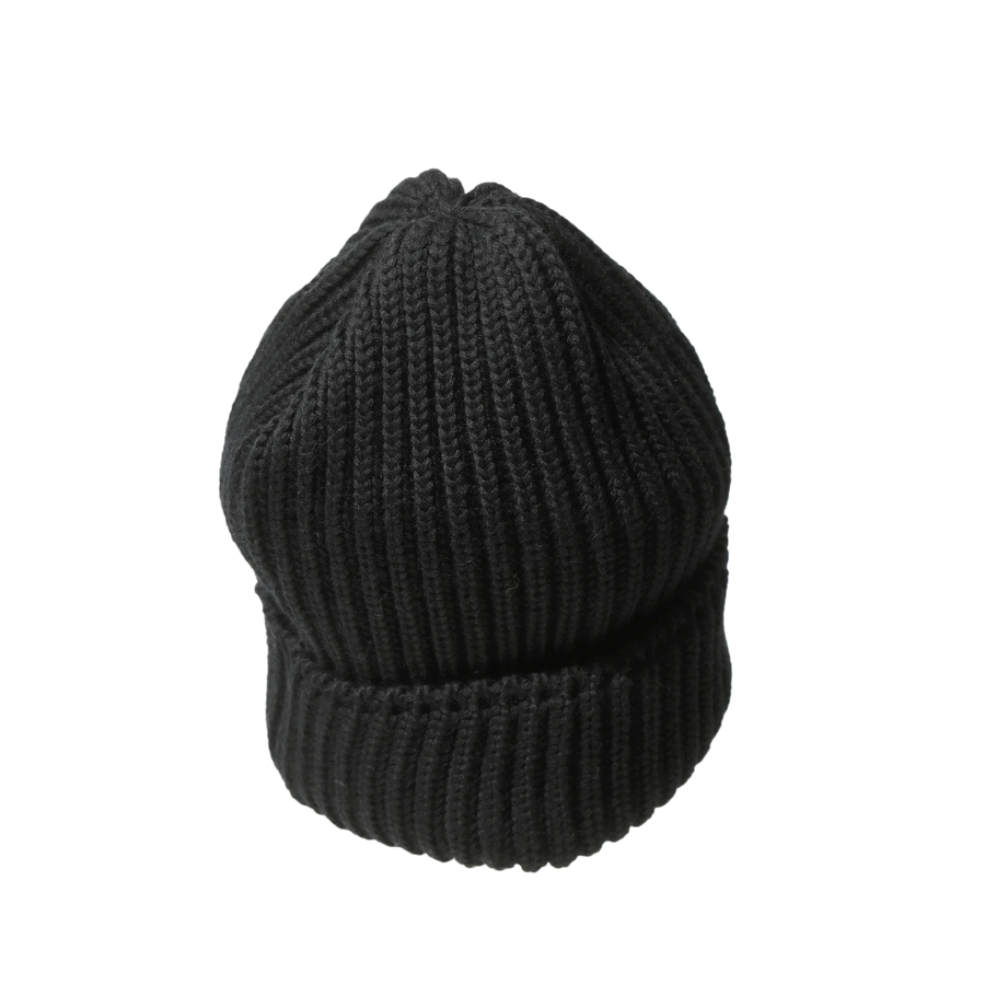 Needles Watch Cap Merino Wool Black