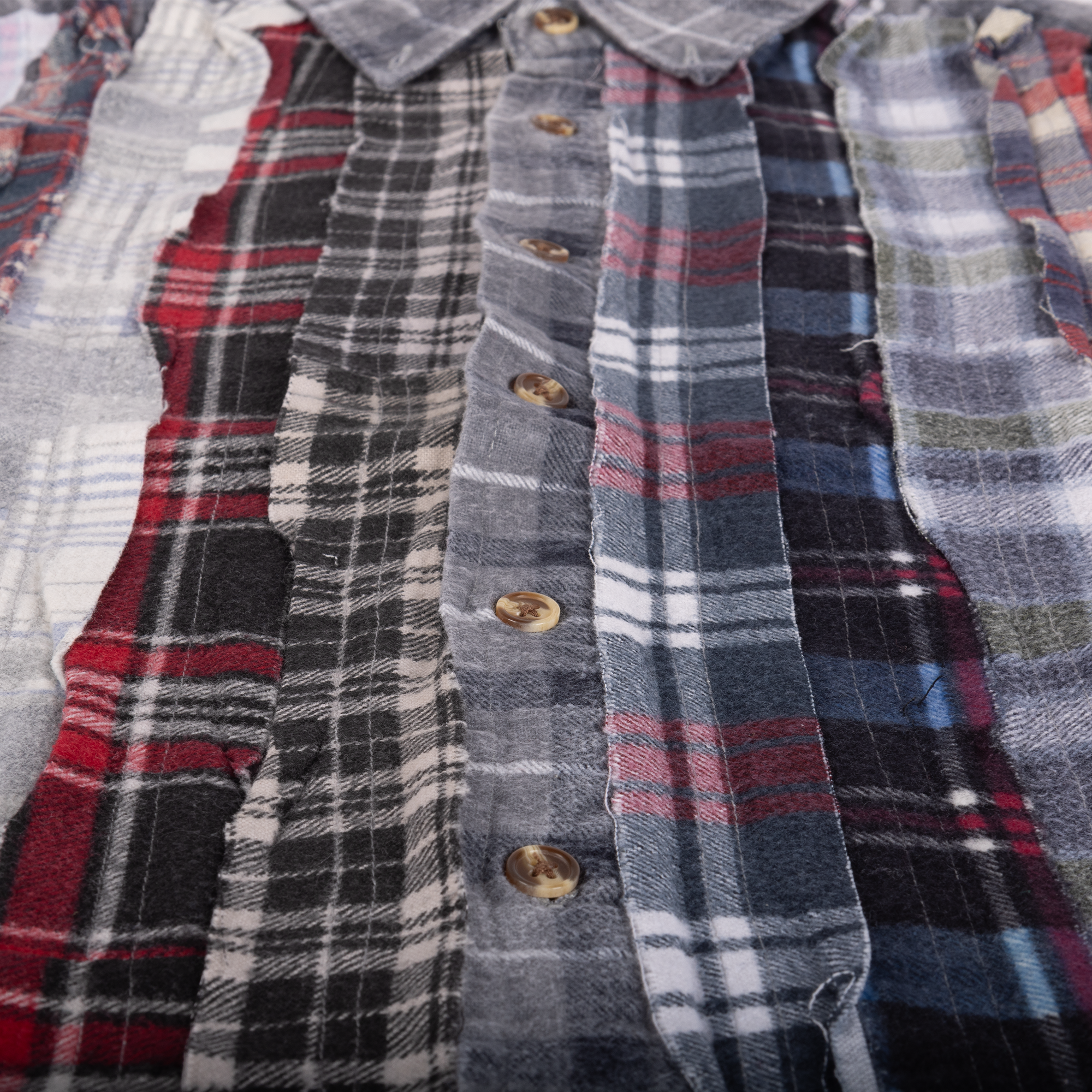 Needles Flannel Shirt Ribbon Shirt #3 Small