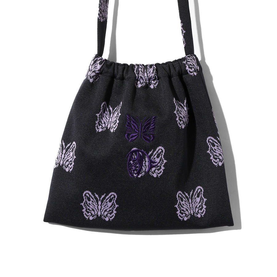 Needles x Kae Tanaka Elastic Pochette Poly Jacquard Black