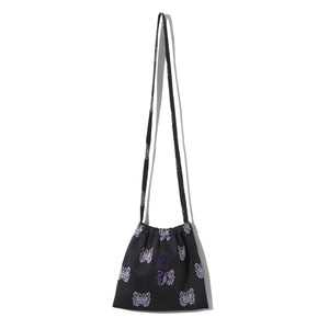 Needles x Kae Tanaka Elastic Pochette Poly Jacquard Black