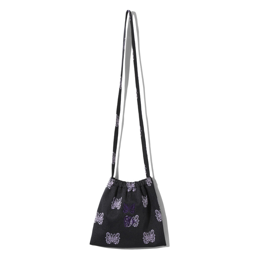 Needles x Kae Tanaka Elastic Pochette Poly Jacquard Black