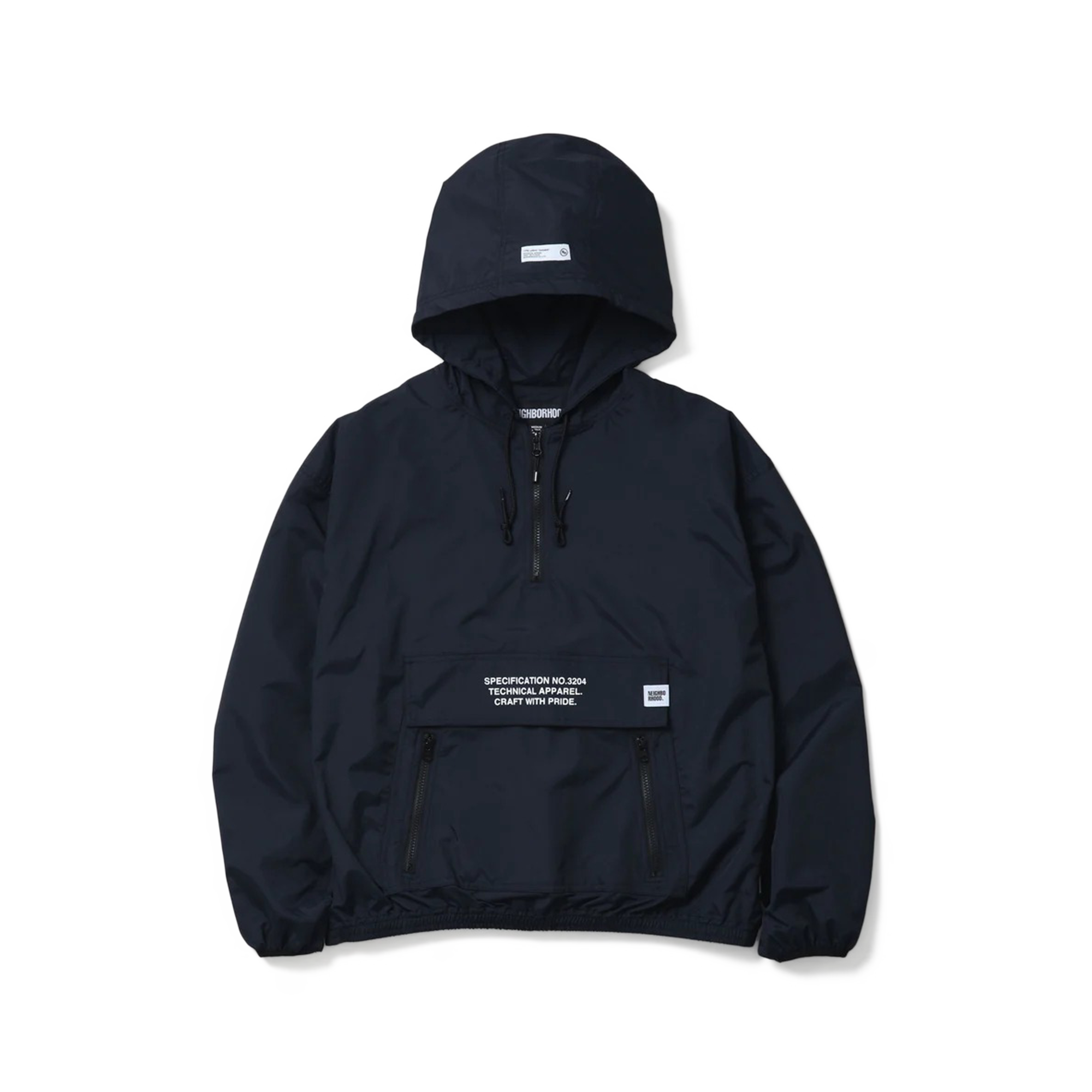 Neighborhood Anorak Jacket Black 252TSNH-JKM05