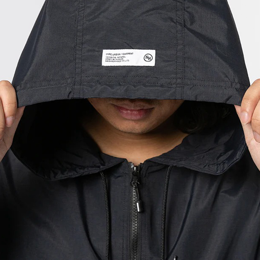 Neighborhood Anorak Jacket Black 252TSNH-JKM05