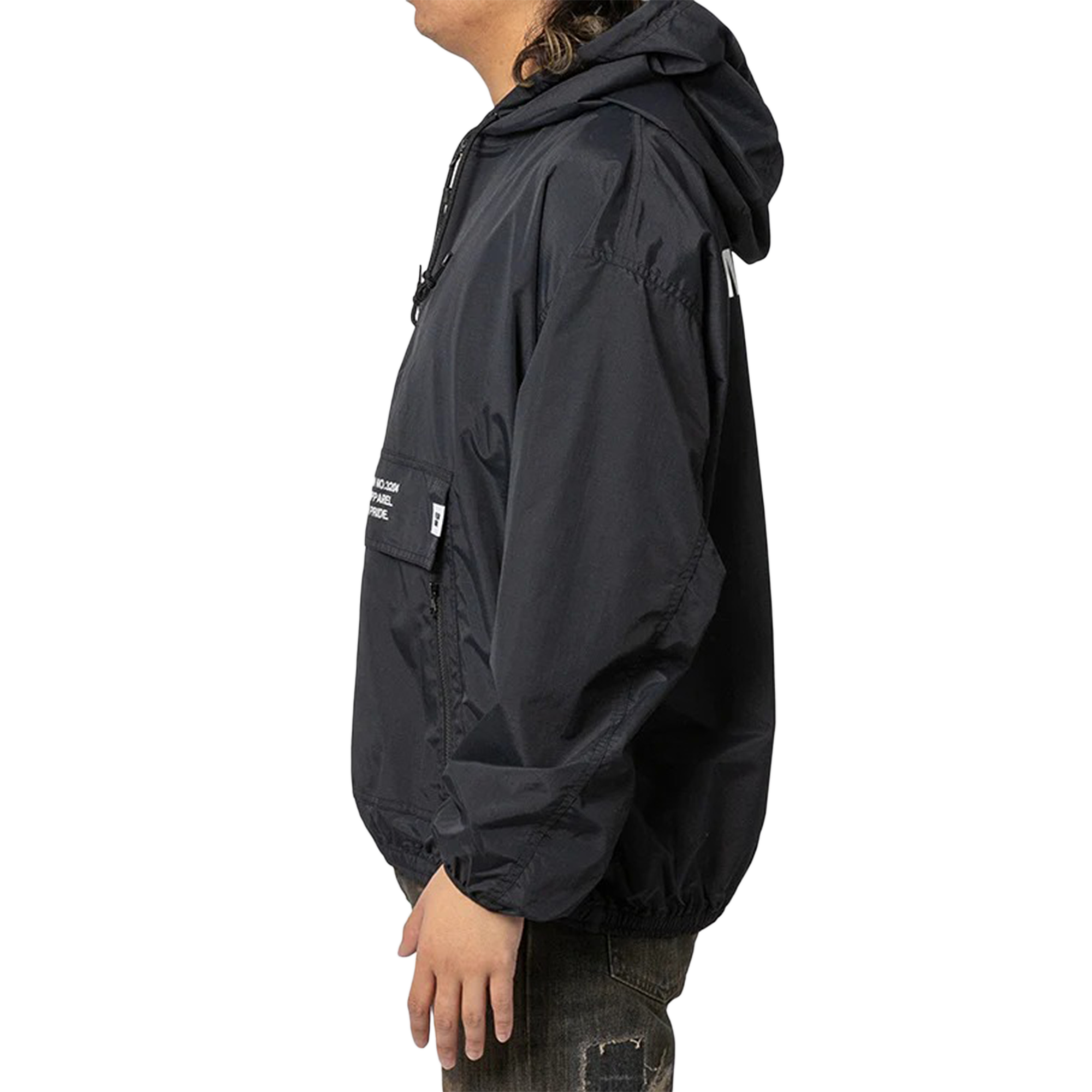 Neighborhood Anorak Jacket Black 252TSNH-JKM05