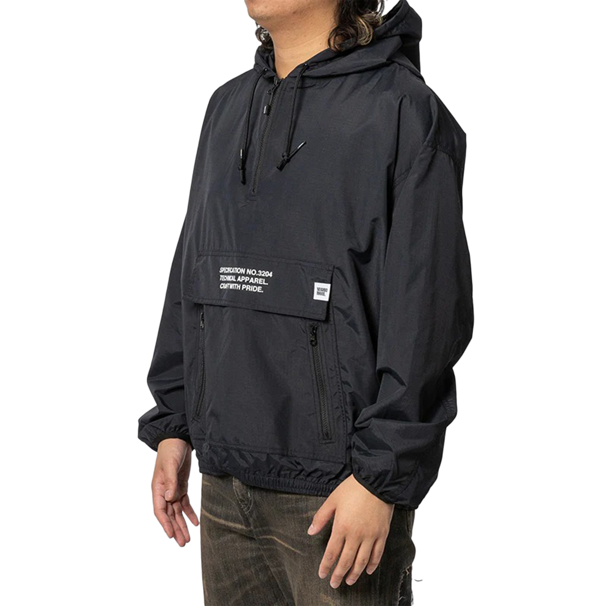 Neighborhood Anorak Jacket Black 252TSNH-JKM05