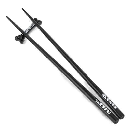 Neighborhood Chopsticks & Chopstick Rest Set Black 25267NH-AC01