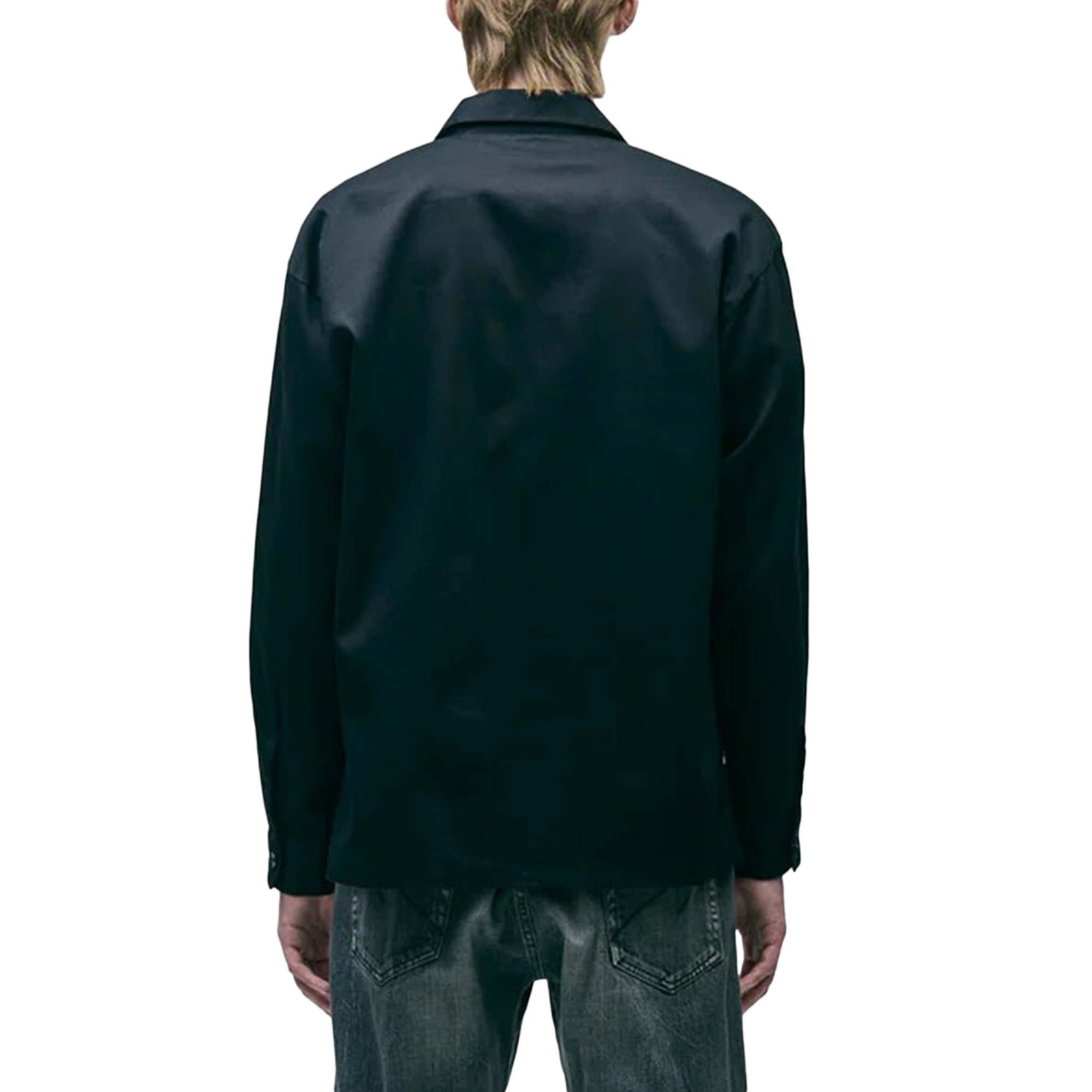 Neighborhood Classic Work Shirt Long Sleeve Black 252TSNH-SHM01