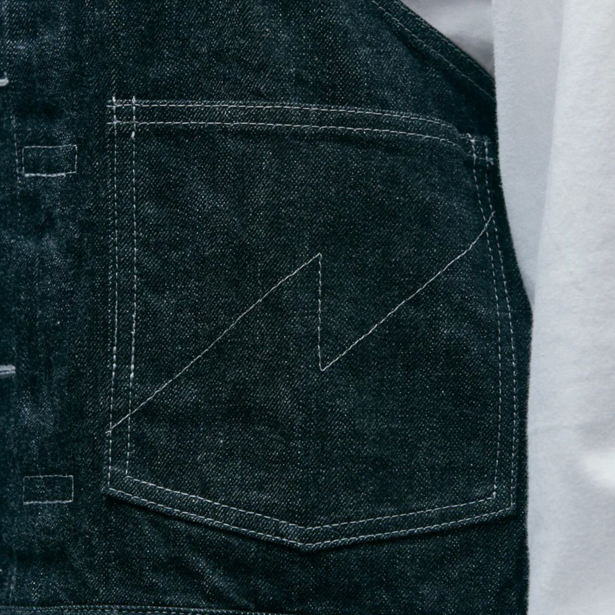 Neighborhood Denim Apron Ingigo 252ZANH-AC01