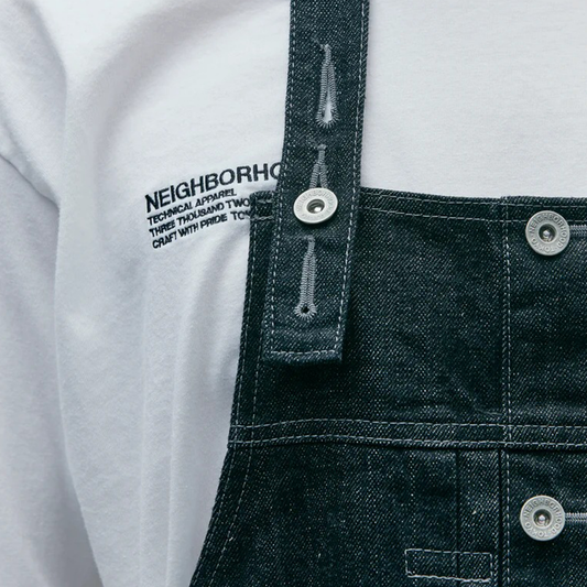Neighborhood Denim Apron Ingigo 252ZANH-AC01