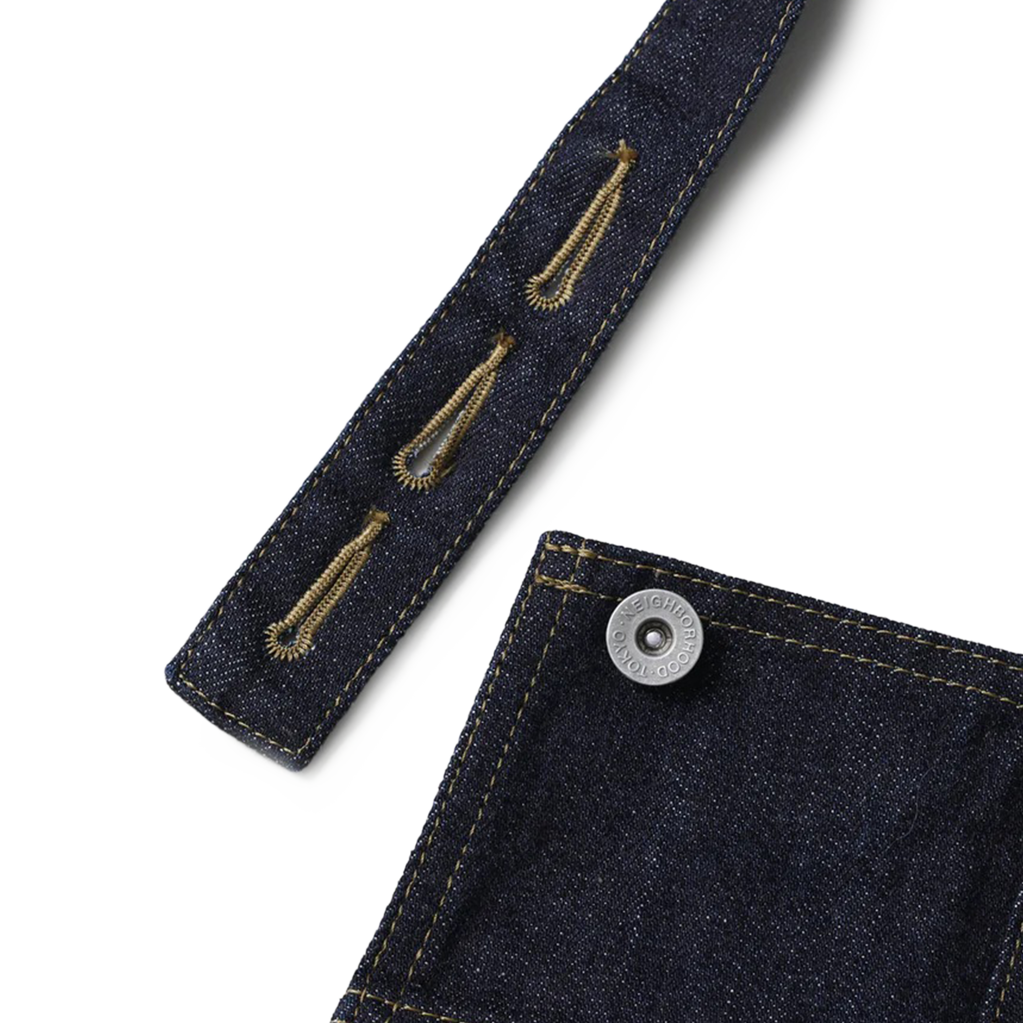 Neighborhood Denim Apron Ingigo 252ZANH-AC01