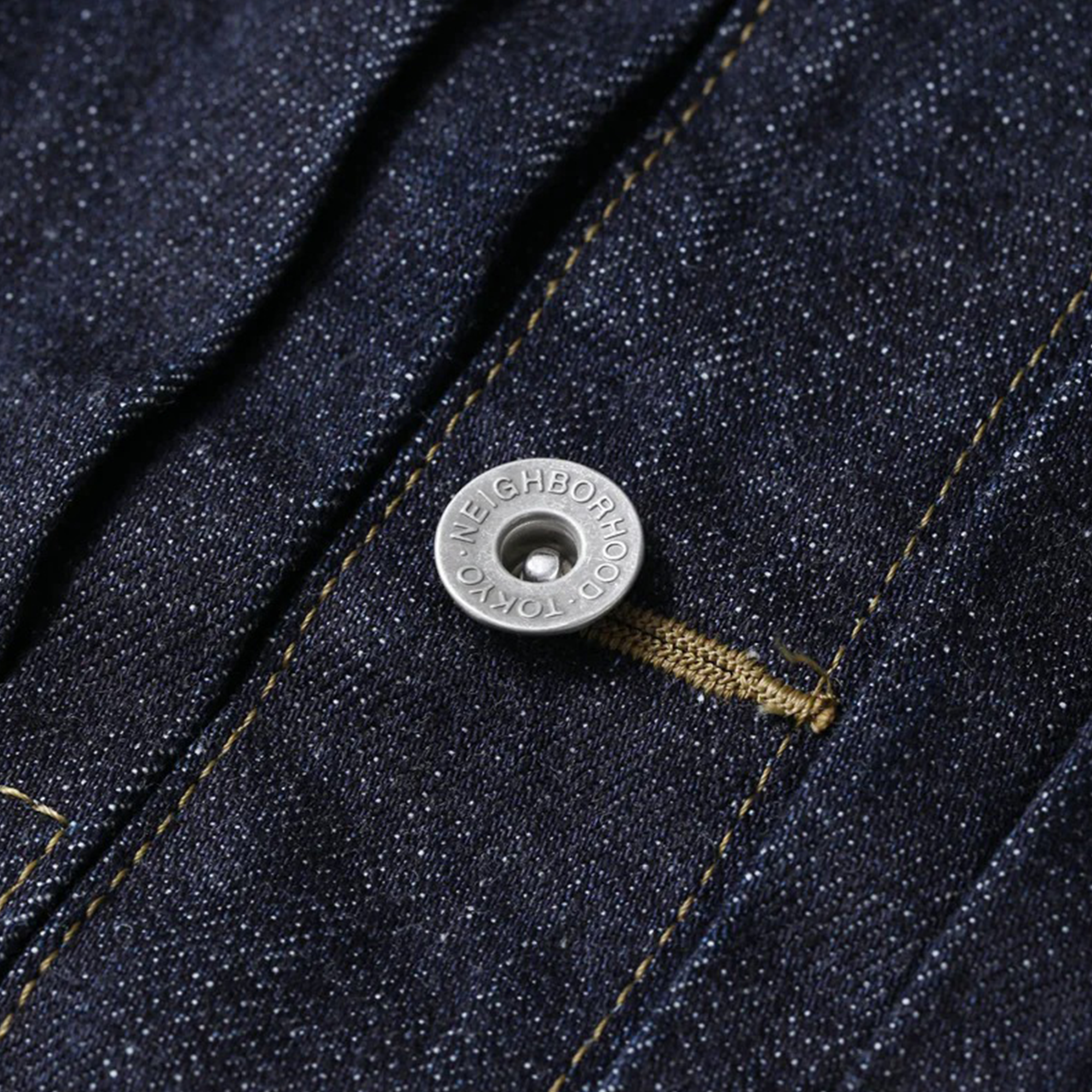 Neighborhood Denim Apron Ingigo 252ZANH-AC01